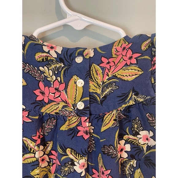 Ralph Lauren‎ Floral Ruffled Romper- Size 9 Months - Picture 7 of 9